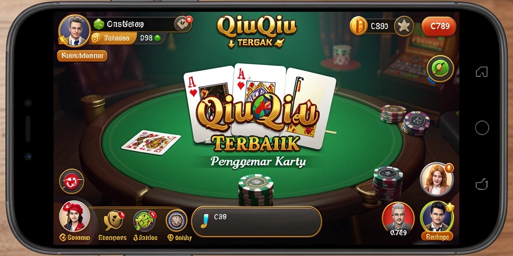 Screenshot utama C789 menampilkan gameplay QiuQiu yang intens dan seru.