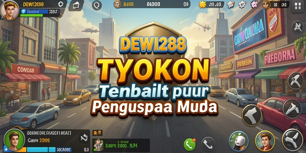 Gameplay DEWI288 menunjukkan proses manajerial yang seru.