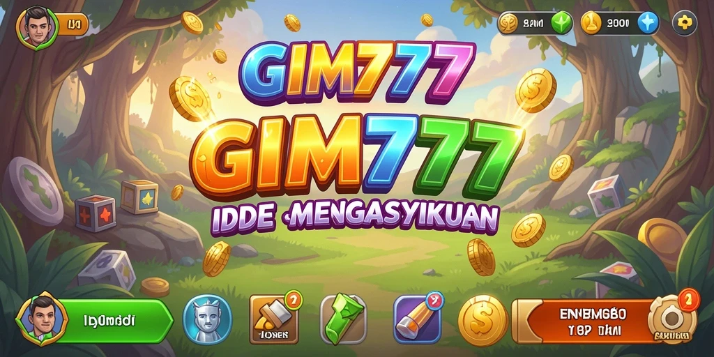 Tampilan gameplay GIM777 yang menarik dan penuh warna.