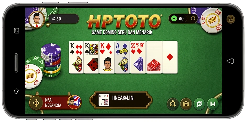 Tampilan menarik dari gameplay HPTOTO yang seru
