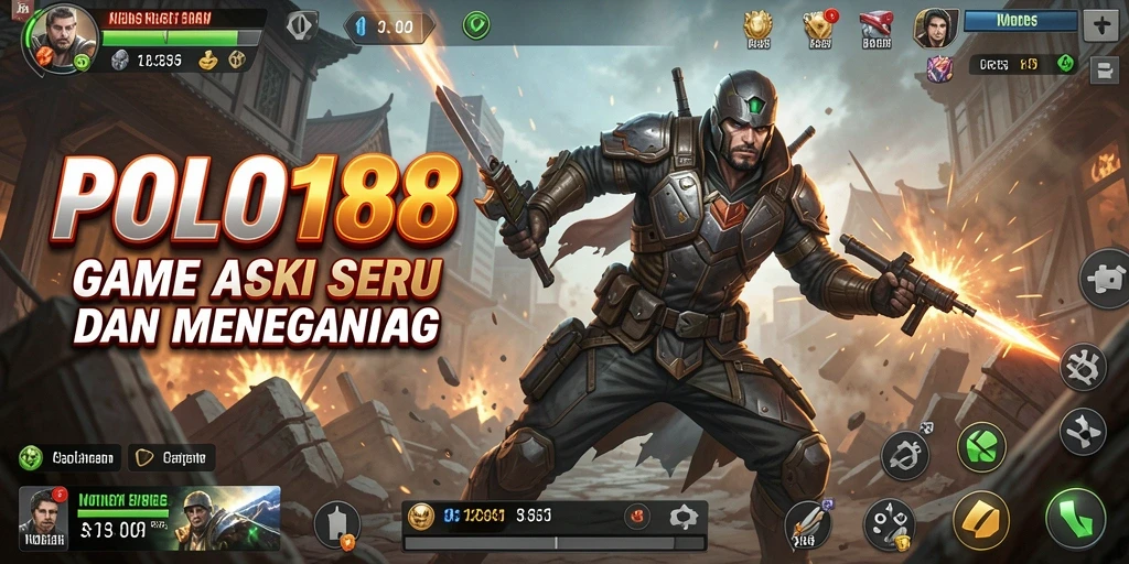 Screenshot menampilkan aksi mendebarkan dalam gameplay POLO188.