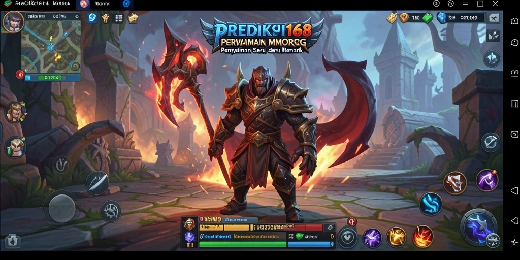 Tampilan menarik dari gameplay MMORPG PREDIKSI168 yang seru.