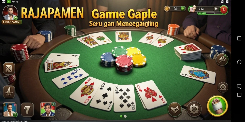 Screenshot gameplay RAJAPAMEN yang seru dan menegangkan.