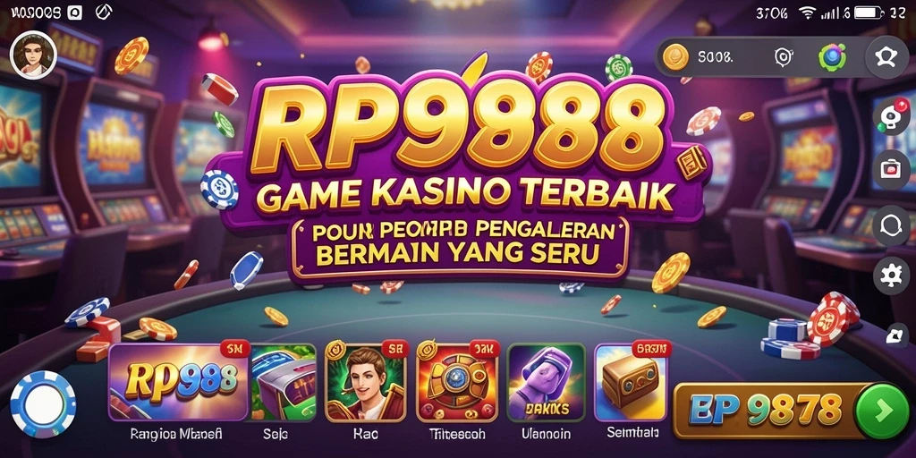 Screenshot gameplay Kasino dari RP888 yang penuh aksi.