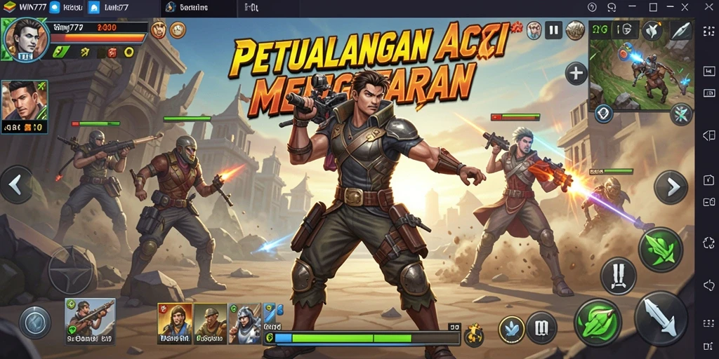 Tampilan gameplay seru dari WIN777 yang penuh aksi.